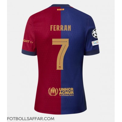 Barcelona Ferran Torres #7 Hemmatröja 2024-25 Kortärmad Barcelona Ferran Torres #7 Hemmatröja 2024-25 Kortärmad